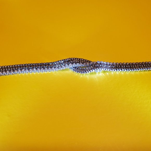 BRAND NEW DIAMOND BRACELET 14K WHITE GOLD - Picture 10 of 13